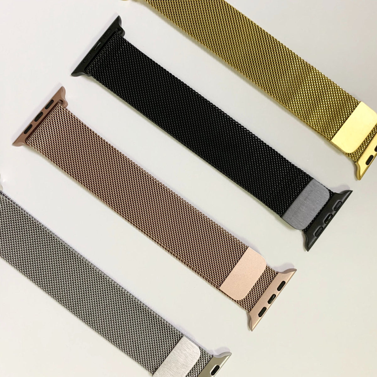 Apple Smartwatch Band Straps Metal Milanese