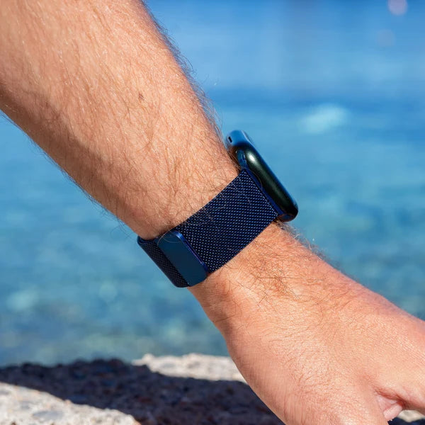 Apple Smartwatch Band Milanese Strap Blue
