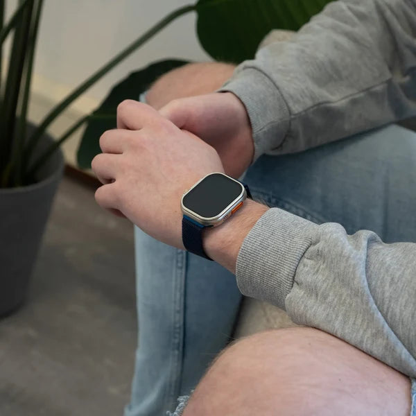 Apple Smartwatch Band Milanese Strap Blue