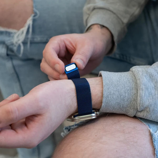 Apple Smartwatch Band Milanese Strap Blue