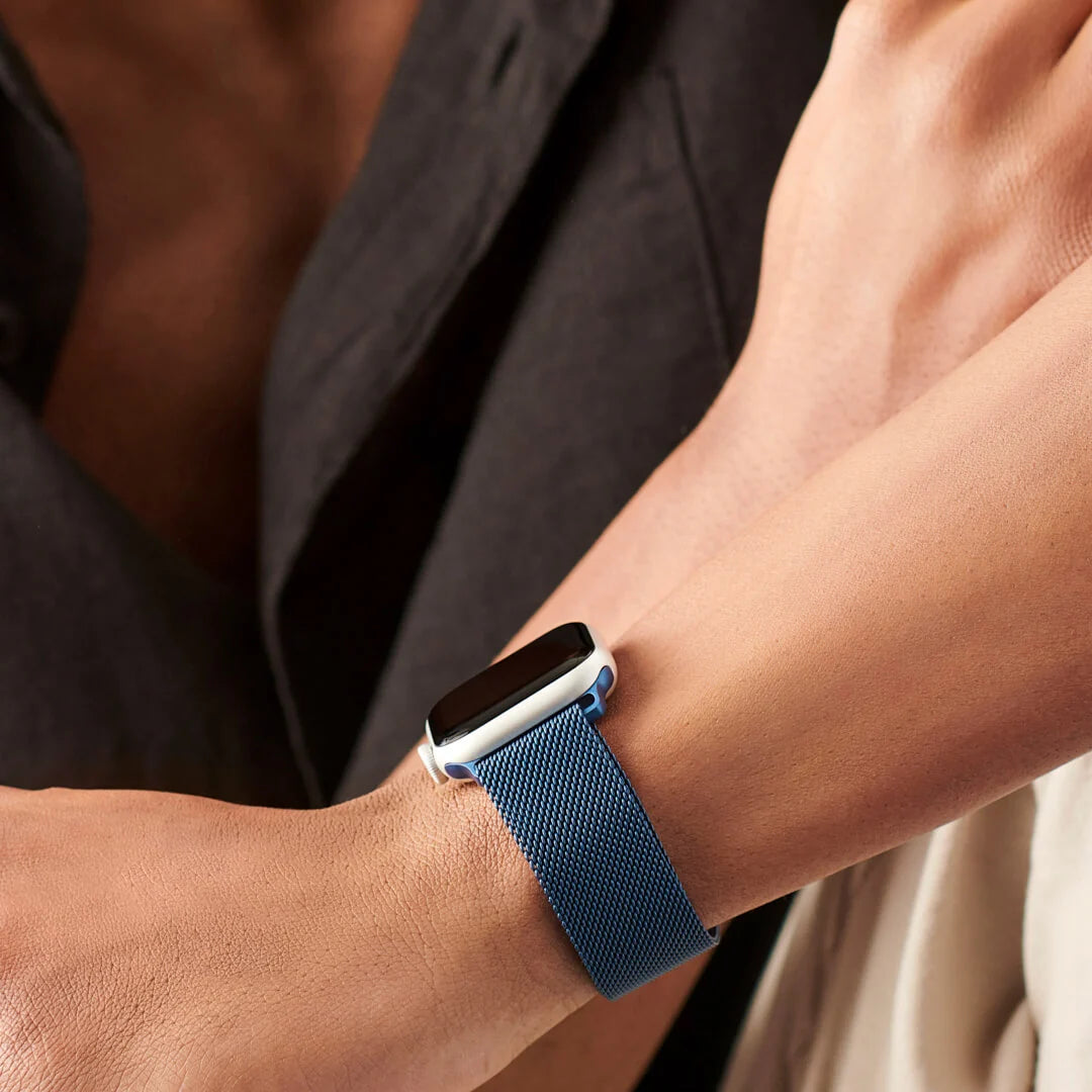 Apple Smartwatch Band Milanese Strap Blue