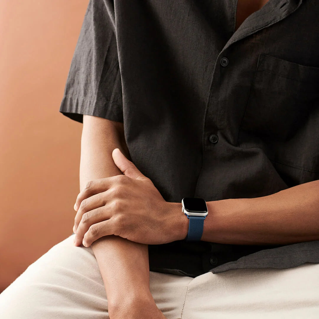 Apple Smartwatch Band Milanese Strap Blue