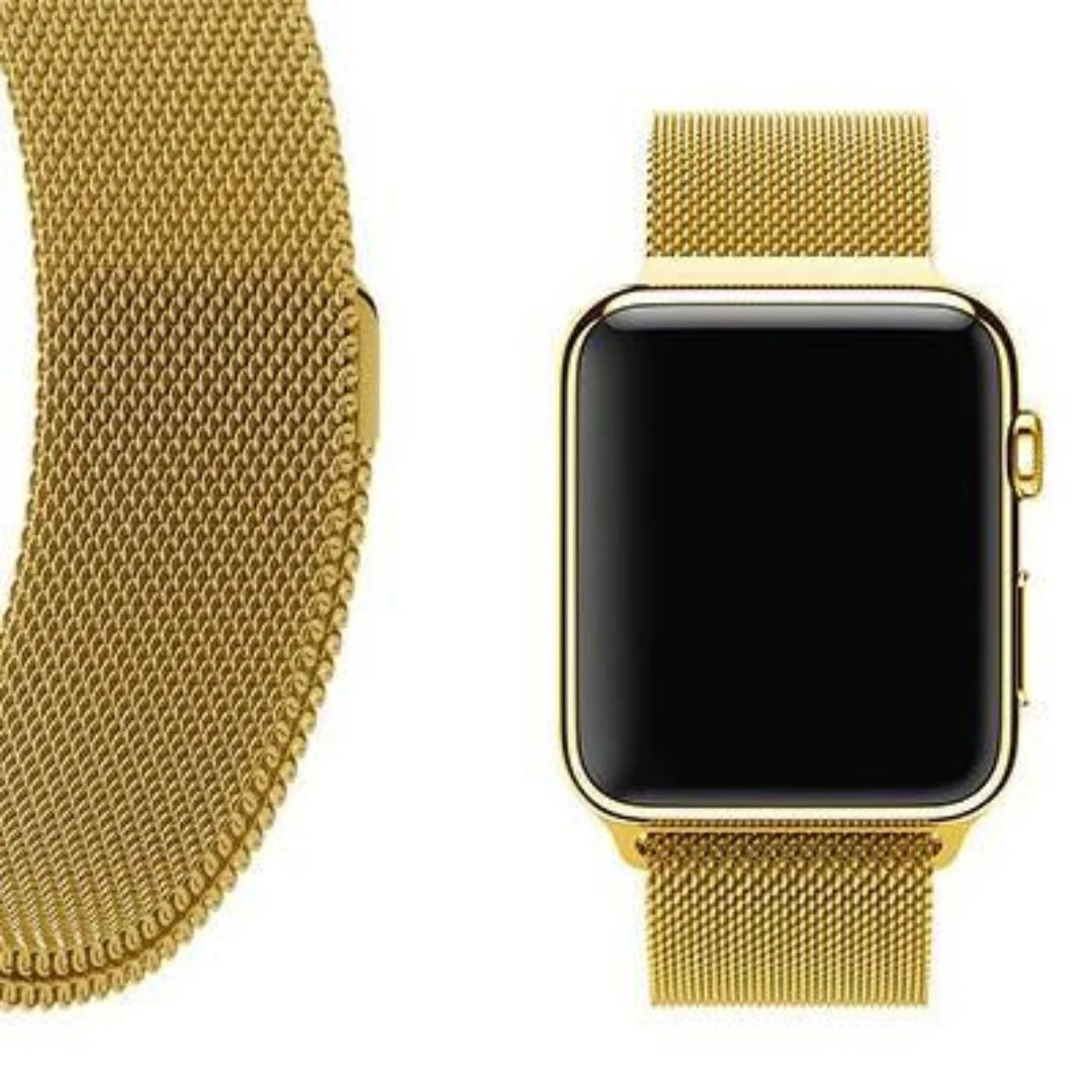 Apple Smartwatch Band Strap Gold