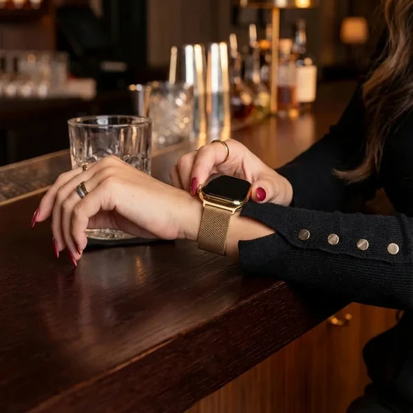 Apple Smartwatch Band Strap Gold