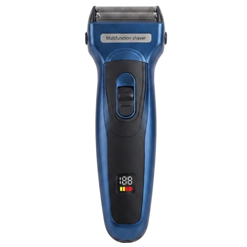 Kemei USB Rechargeable Electric Hair Trimmer Clipper Shaver Model KM 5560 Shaving Machine with Nose Trimmer Attachment