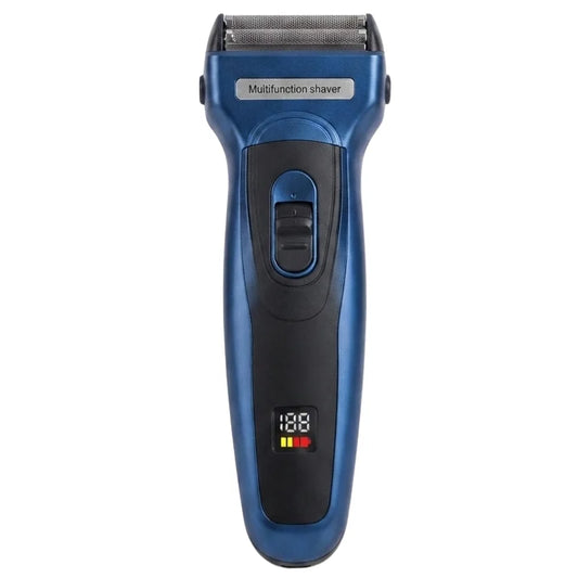 Kemei USB Rechargeable Electric Hair Trimmer Clipper Shaver Model KM 5560 Shaving Machine with Nose Trimmer Attachment