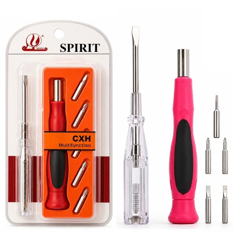x5-in-1 Screwdriver Set | Multi Purpose Repair Tool Kit for Electronics, Gadgets & Home Use