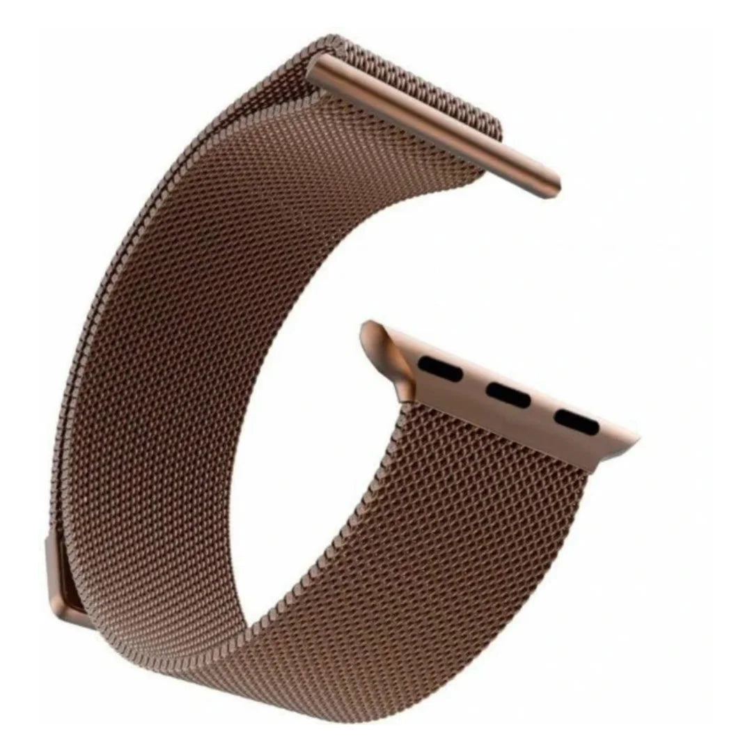 Apple Smartwatch Band Milanese Strap Bronze