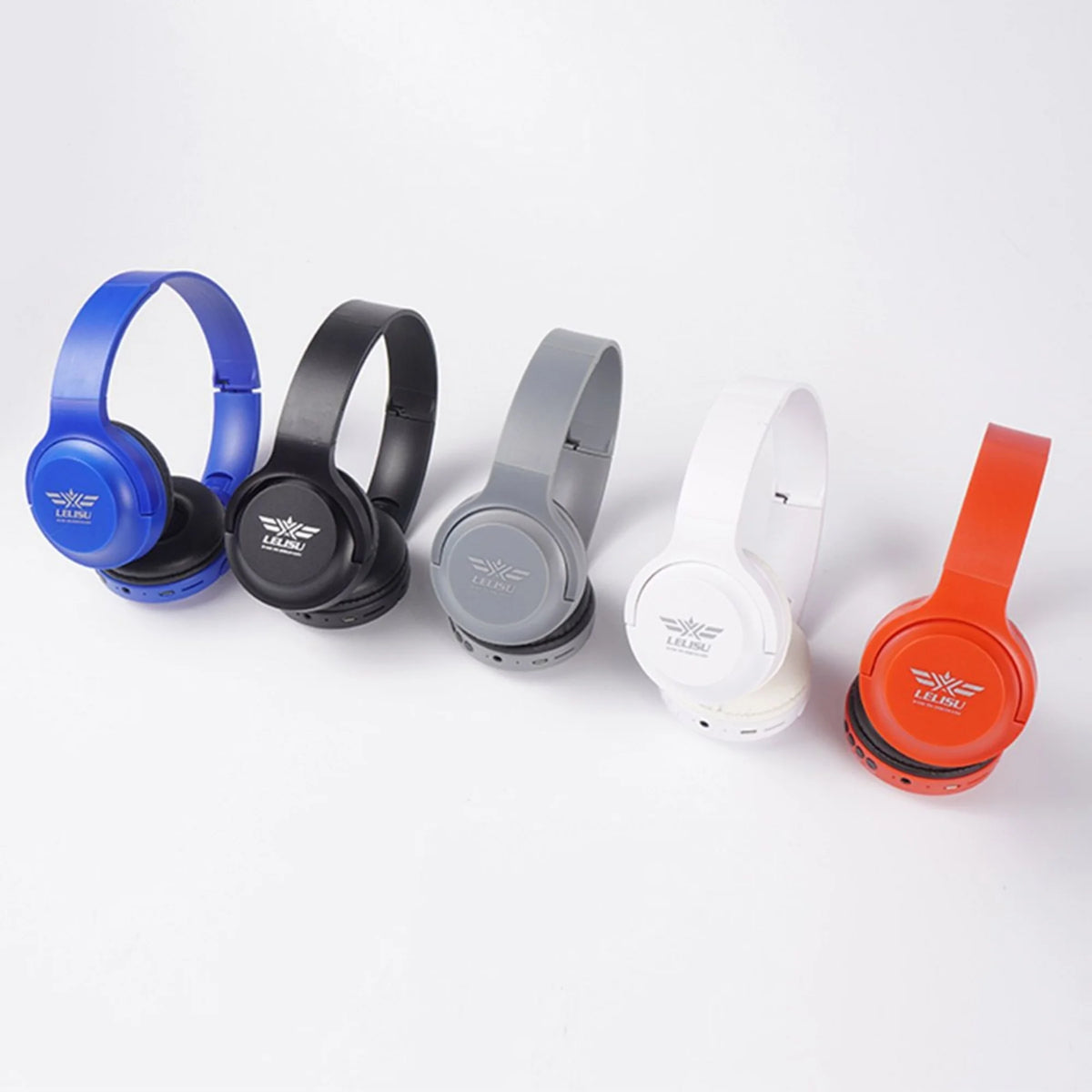 Lelisu LS-212 Wireless Bluetooth Headphones | Deep Bass Over-Ear Headset with Mic for Gaming & Calls