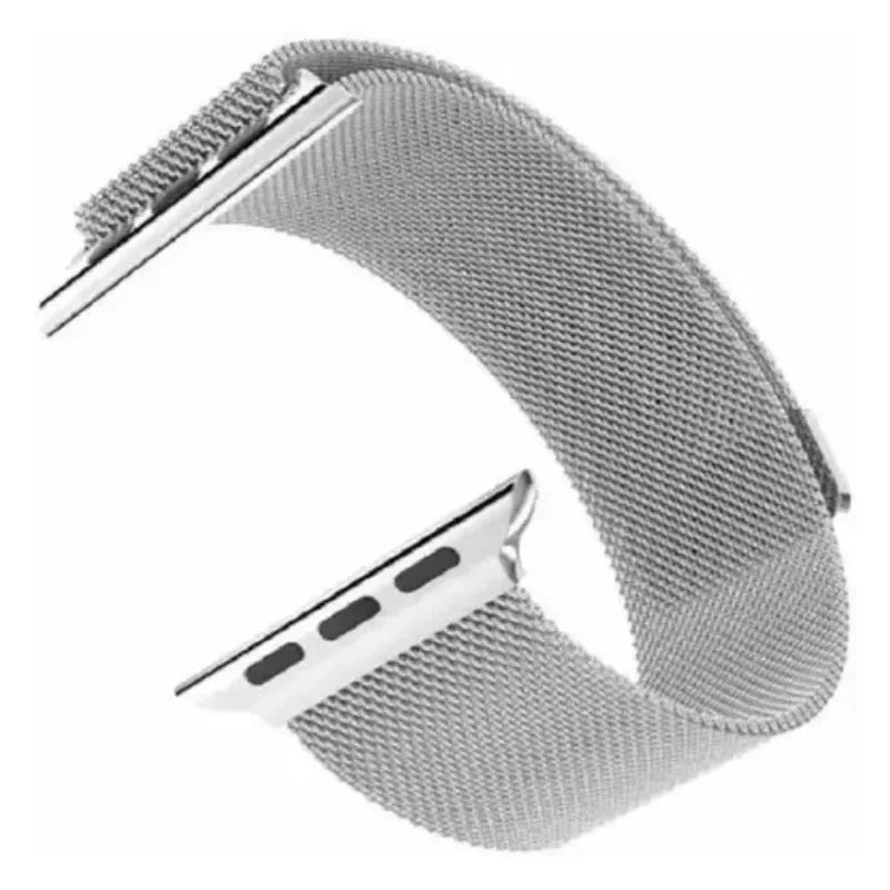 Apple Smart Watch Milanese Strap Silver