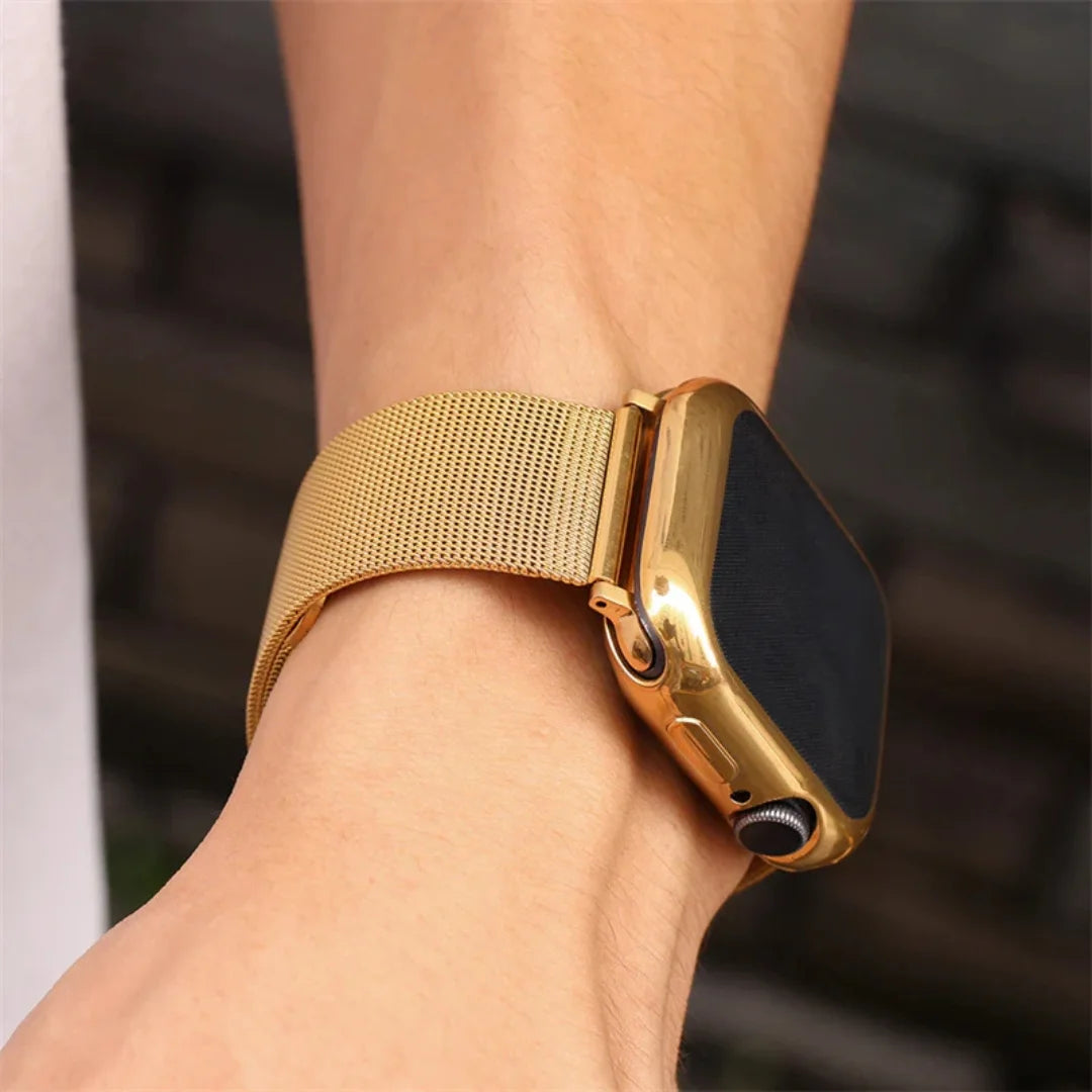 Apple Smartwatch Band Strap Gold