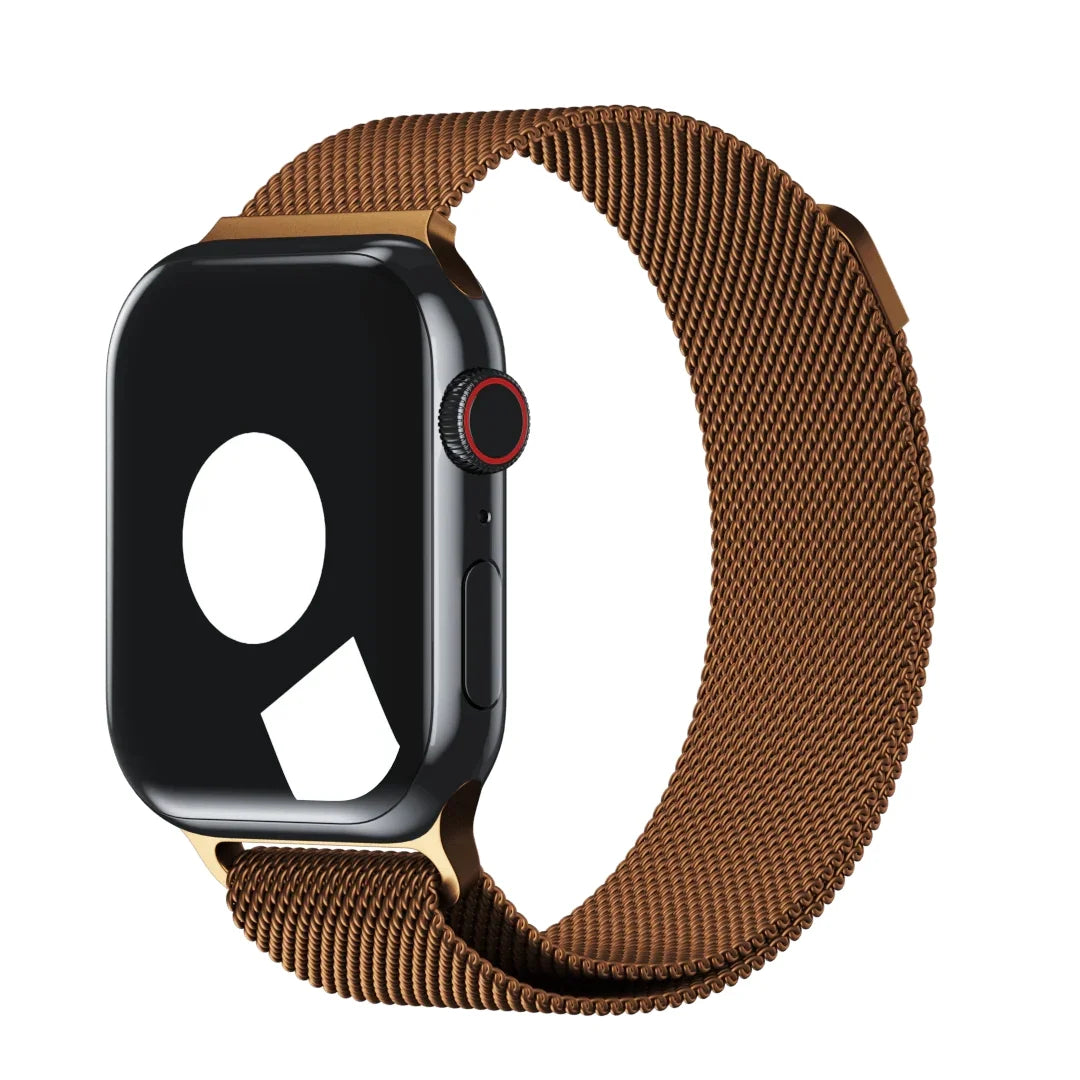 Apple Smartwatch Band Milanese Strap Bronze