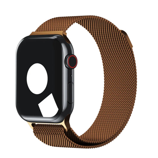 Apple Smartwatch Band Milanese Strap Bronze