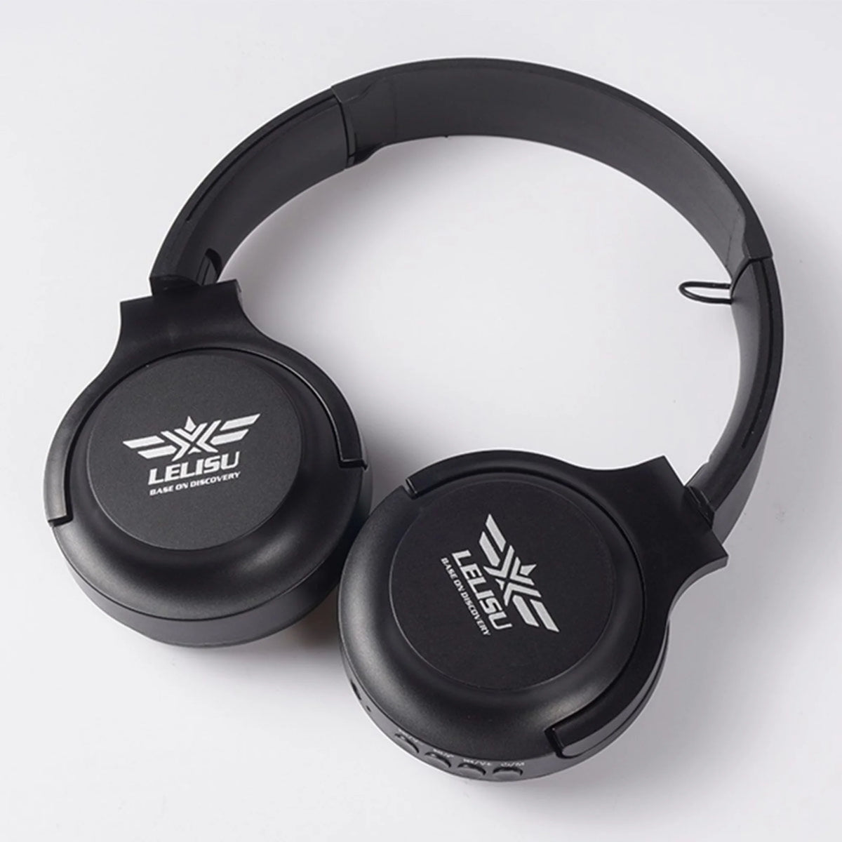 Lelisu LS-212 Wireless Bluetooth Headphones | Deep Bass Over-Ear Headset with Mic for Gaming & Calls