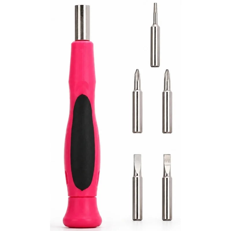 x5-in-1 Screwdriver Set | Multi Purpose Repair Tool Kit for Electronics, Gadgets & Home Use