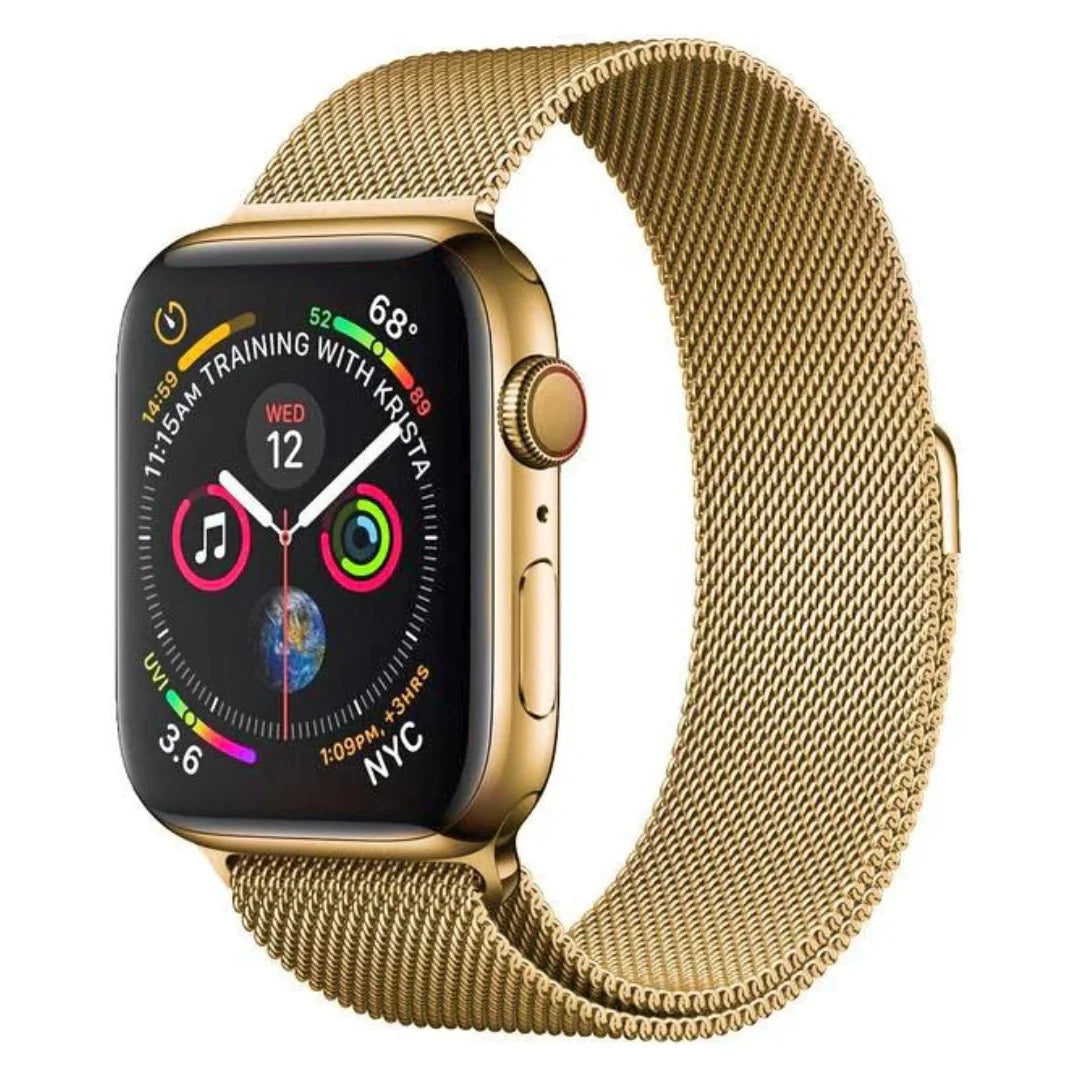 Apple Smartwatch Band Strap Gold