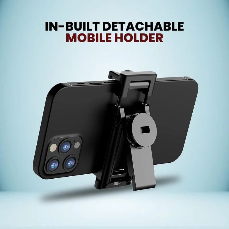 NeePho P170S | Mobile Stand |Selfie Stick | Tripod | Extendable , Bluetooth Remote, Universal Smartphone Mount | Durable Metal Build & Lightweight Design