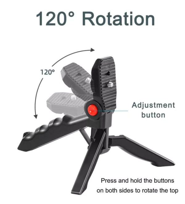 AY-49 Video Vlogging Set| 4-in-1 Recording Tripod, YouTube, TikTok, Live Stream Video Making Kit with LED Light, Mic, & Wireless Remote for Phone